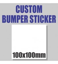 Bumper Stickers - 100x100mm